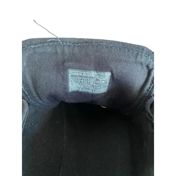 Koolaburra by UGG Women's Black Ribbon Lace Up Penley Canvas Sneaker Size 11 - Picture 7 of 7